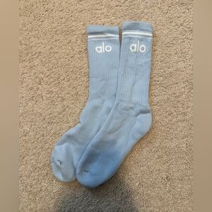 ALO Yoga Sky Blue Casual Socks